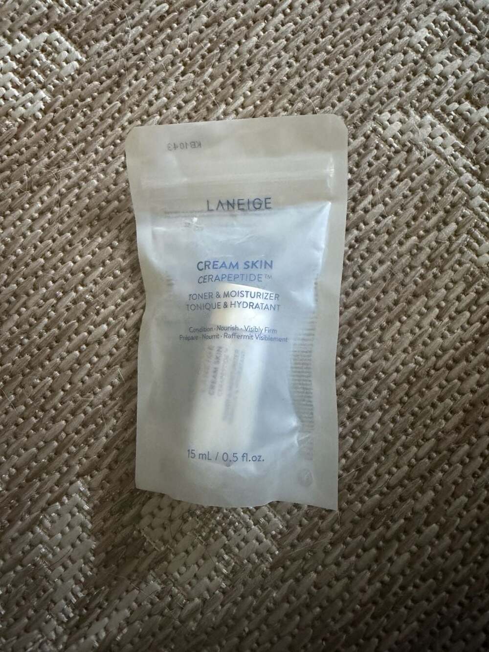 Laneige Cream Skin Cerapeptide Toner & Moisturizer 0.5 fl oz